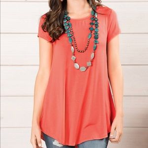 NWT Matilda Jane Nectarine Dream Tee Large